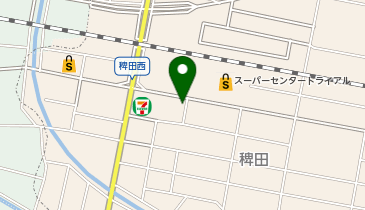 ホワイト急便 稗田店の地図画像