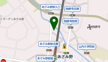 ホワイト急便 あざみ野店の地図画像