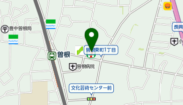 ホワイト急便 曽根駅前店の地図画像