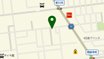 ホワイト急便 高陽青柳町店の地図画像