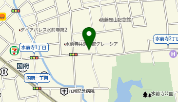ホワイト急便 ロッキー水前寺店の地図画像