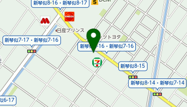 ホワイト急便 石垣電機店の地図画像
