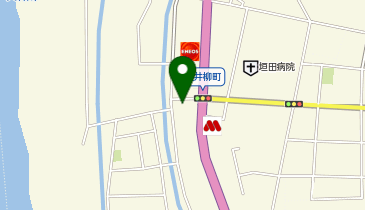 ホワイト急便 上井店の地図画像