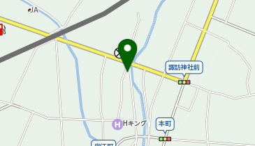 ホワイト急便 若杉店の地図画像