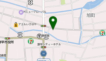 ホワイト急便 東本町店の地図画像