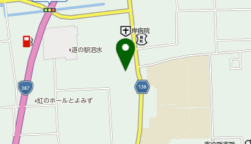 ホワイト急便 泗水中央店の地図画像