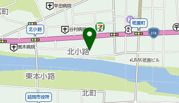 ホワイト急便 コープ北小路店の地図画像