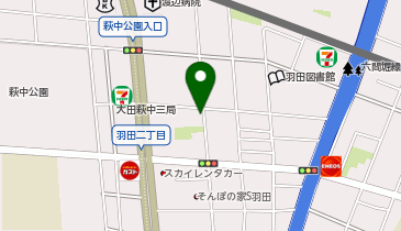 ホワイト急便 羽田1丁目店の地図画像