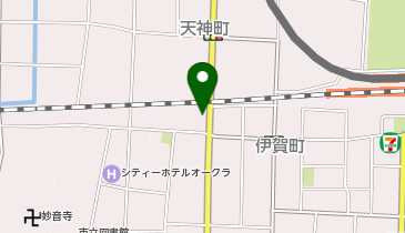 ホワイト急便 朝日町FC店の地図画像