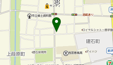 ホワイト急便 建石店の地図画像