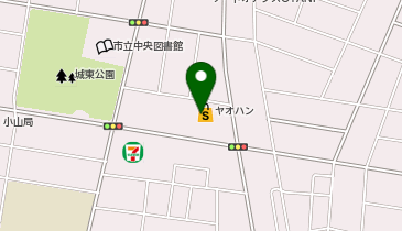 ホワイト急便 ヤオハン城東店の地図画像