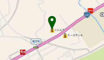 ホワイト急便 志布志ニシムタ店の地図画像