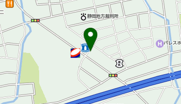 ホワイト急便オレンジランドリー店の地図画像