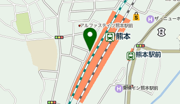 ホワイト急便 熊本駅店の地図画像