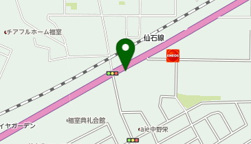 ホワイト急便 中野工場前店の地図画像