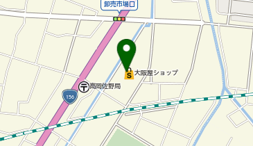 ホワイト急便 佐野店の地図画像