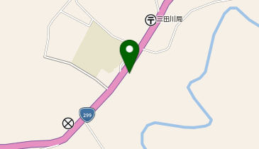 ホワイト急便 三田川八井店の地図画像