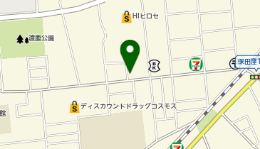 ホワイト急便 託麻本通店の地図画像