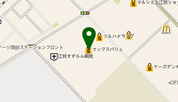 ホワイト急便 マックスバリュ上江別店の地図画像