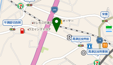 ホワイト急便 下作延店の地図画像