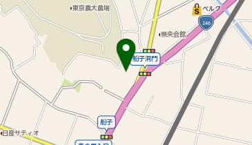 ホワイト急便 ベルク厚木船子店の地図画像