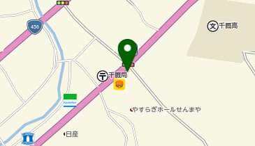 ホワイト急便 千厩バイパス店の地図画像