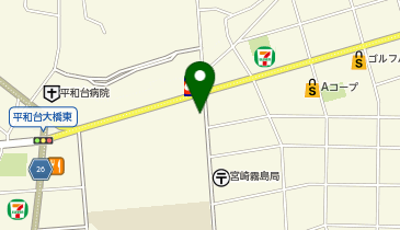ホワイト急便 霧島店の地図画像