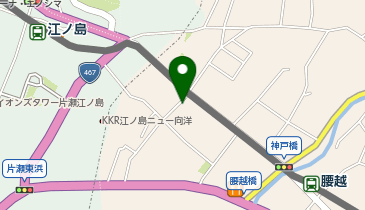 ホワイト急便 腰越店の地図画像