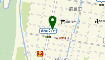 ホワイト急便 磯部店の地図画像
