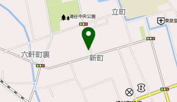 ホワイト急便 涌谷町新町店の地図画像