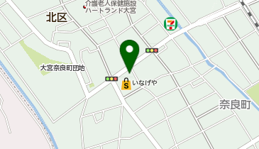 ホワイト急便 いなげや大宮宮原店の地図画像