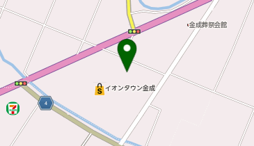 ホワイト急便 イオンタウン金成店の地図画像