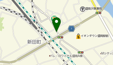 ホワイト急便 夕顔瀬店の地図画像