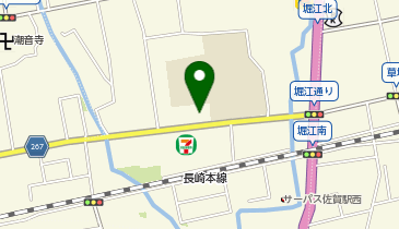 ホワイト急便神野小前店の地図画像