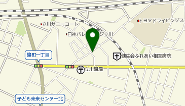 ホワイト急便 立川錦町店の地図画像