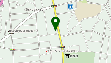 ホワイト急便 浦和本店の地図画像