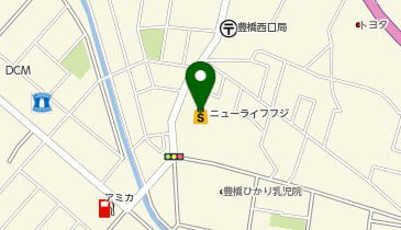 ホワイト急便 ニューライフフジ西口店の地図画像