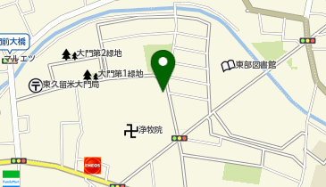 ホワイト急便 大門町店の地図画像