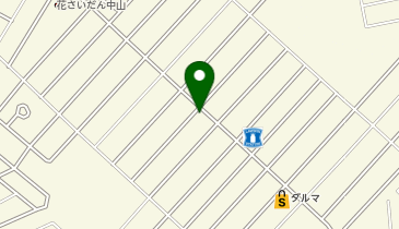 ホワイト急便 中山4丁目店の地図画像