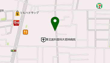 ホワイト急便 大和町二丁目店の地図画像