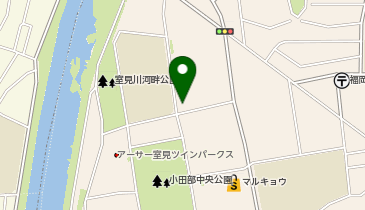 ホワイト急便あらじん店の地図画像