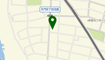 ホワイト急便 大門工場前店の地図画像