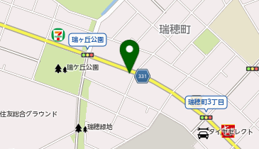 ホワイト急便 瑞穂店の地図画像