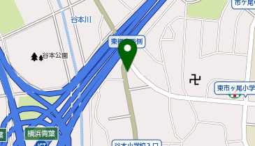 ホワイト急便 東市ケ尾店の地図画像