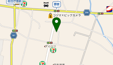 ホワイト急便 蓼原店の地図画像