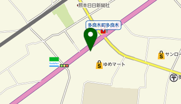 ホワイト急便 ゆめマート多良木店の地図画像