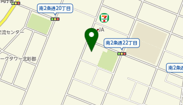 ホワイト急便 南2条21丁目店の地図画像