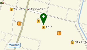 ホワイト急便 イオン店の地図画像