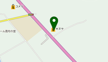 ホワイト急便 キヌヤ西益田店の地図画像