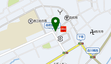 ホワイト急便 シンカド店の地図画像